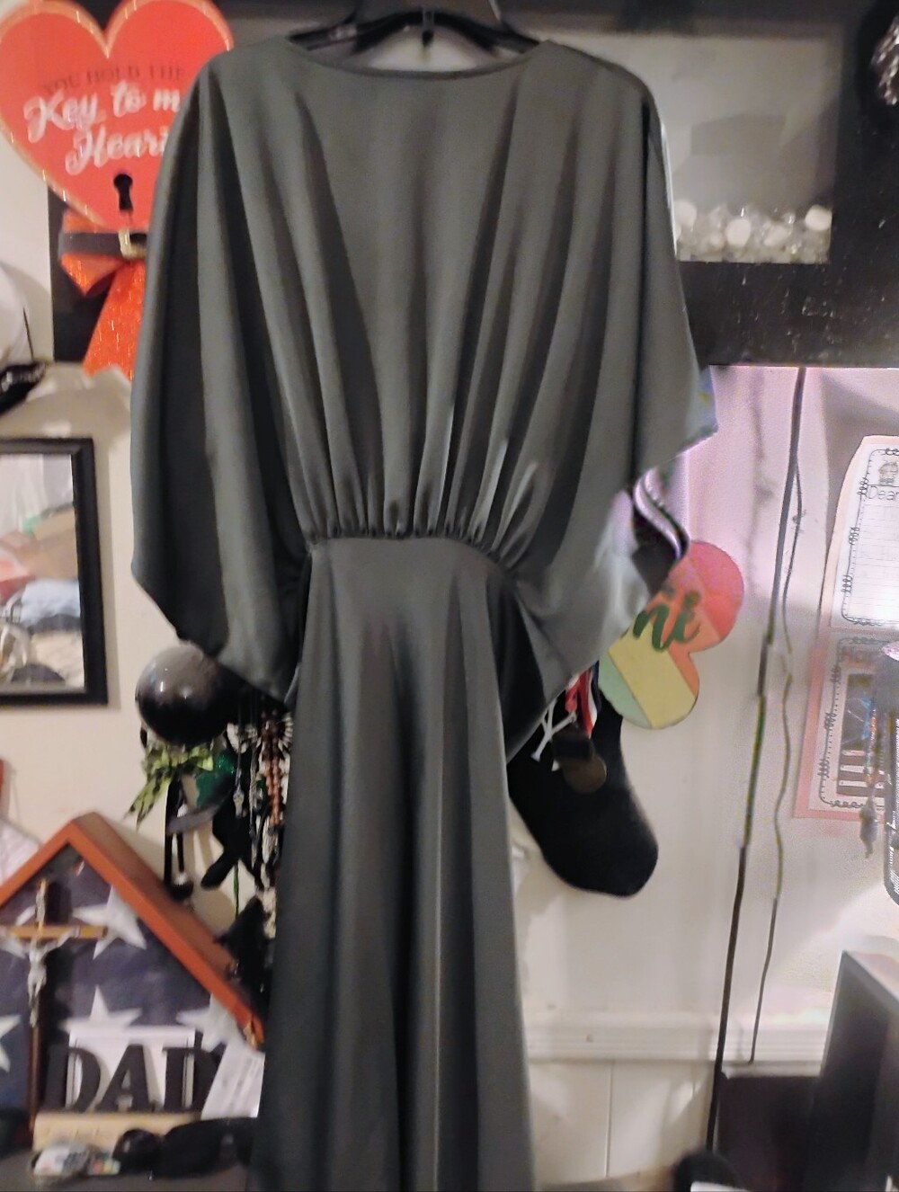 2 Women's plus Size BHLDN Maxi Dresses/ Gowns 1 Black And 1 Green U.S. Size 22 - Picture 6 of 7